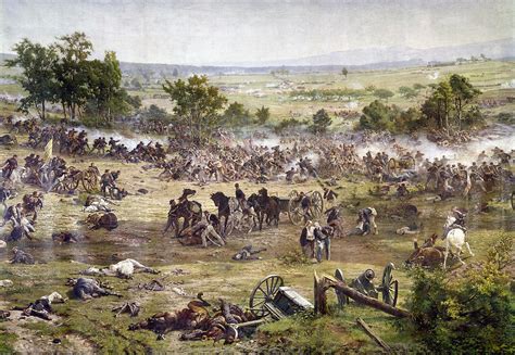 Civil War Gettysburg Painting by Granger - Fine Art America