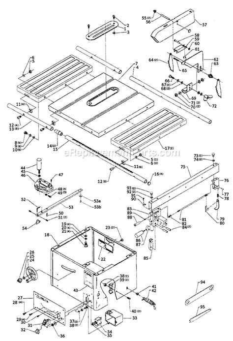 Delta Table Saw Motor Wiring Diagram - Enstitch