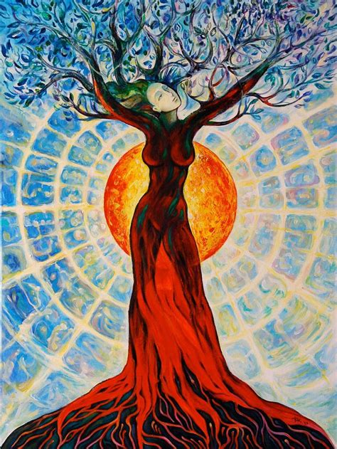 The Tree of Life / Joy Painting by Margarita Kriebitzsch | Saatchi Art