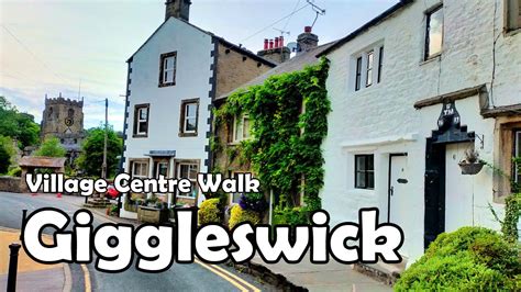 Giggleswick, North Yorkshire【4K】| Village Centre Walk 2021 - YouTube