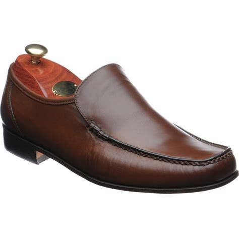 Barker shoes | Barker Moccasin Collection | Javron in Brown Calf at Herring Shoes