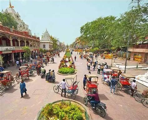 No More Traffic Jam Or Broken Roads, Delhi’s Chandni Chowk Gets A Makeover, See Pics