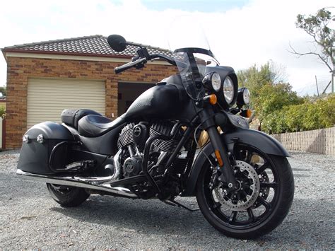 2018 INDIAN SPRINGFIELD DARK HORSE 1166CI CRUISER - JBW5169195 - JUST BIKES