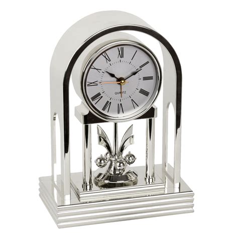 Modern Silver Anniversary Mantel Clock | Mantel clock, Clock, Silver anniversary