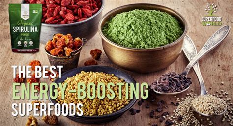 The Best Energy Boosting Superfoods | Superfood World – SUPERFOOD WORLD