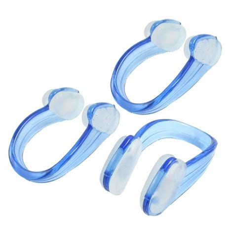 Unique Bargains 3 x Soft PVC Silicone Diving Swimming Nose Clip for Men Women - Walmart.com ...