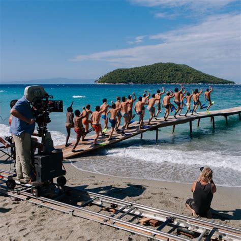 Mamma Mia behind the scenes. Beach scenes | Mamma mia, Movie behind the scenes, Film behind the ...