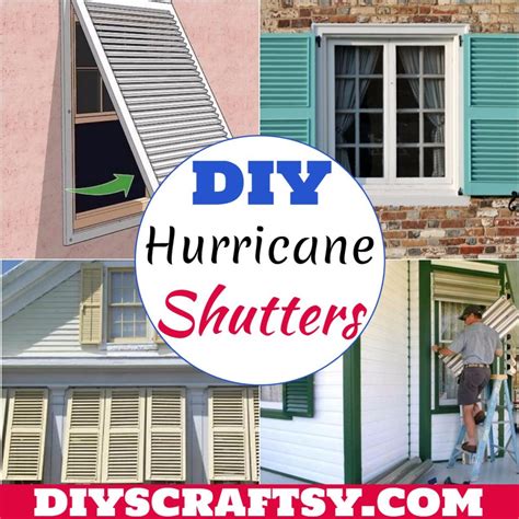 18 DIY Hurricane Shutters For Storm Prevention - DIYsCraftsy