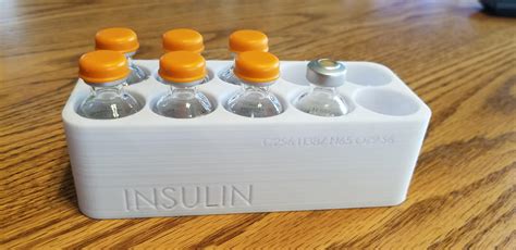 Insulin container that i made. Simple and effective. This got a good amount of attention on r ...