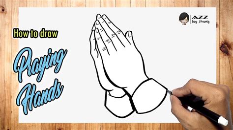 How To Draw Praying Hands Really Easy Drawing Tutorial In 2020 Images | Images and Photos finder