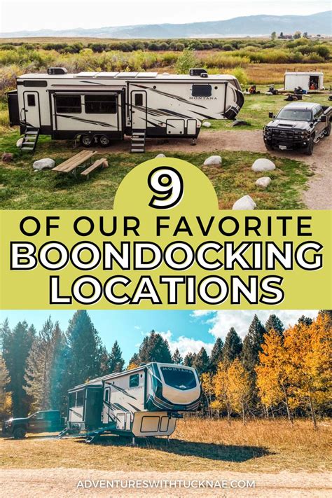 9 of our Favorite Boondocking Locations | Boondocking camping, Camping locations, Camping life