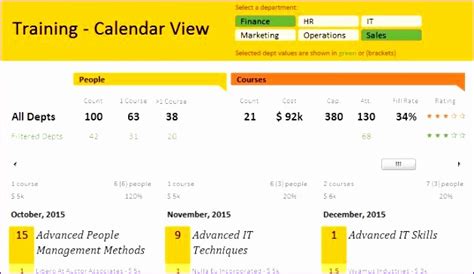 10 Training Database Template Excel - Excel Templates