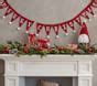 Merry Christmas Bunting Christmas Garland | Pottery Barn Kids