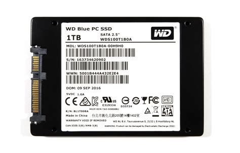 Disco Sólido Ssd Western Digital Wd Blue 1tb Sata 3 Garantia | Insumos ...