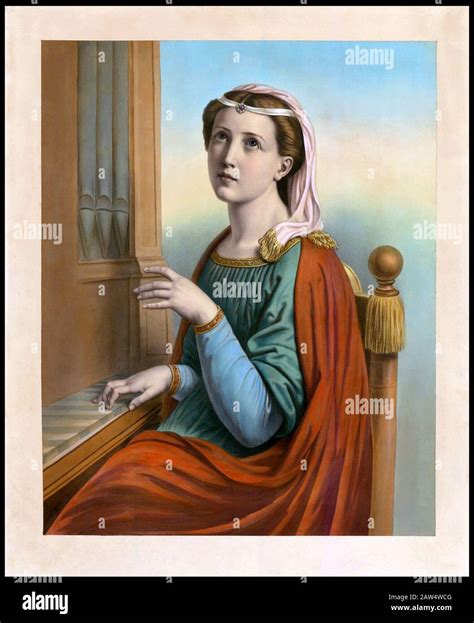 The Saint Cecilia (Latin: Sancta Caecilia) is the patroness of ...