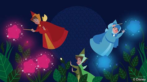 Disney Doodle: Flora, Fauna & Merryweather Paint the Epcot International Flower & Garden ...