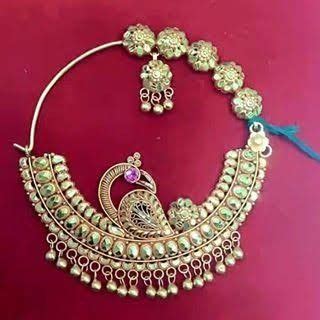 Pahadi nath | Silver anklets designs, Gold jewelry fashion, Gold ...