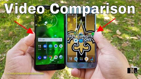 Moto X4 Vs Moto G6 Detailed Comparison 2018 | Design, Performance, Cameras & More - YouTube