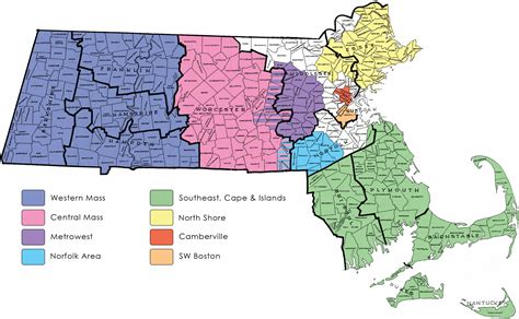 Map Of Massachusetts Cities And Towns – Map Of The Usa With State Names