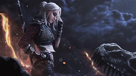 2560x1440 Ciri Witcher Cosplay 4k 1440P Resolution ,HD 4k Wallpapers ...