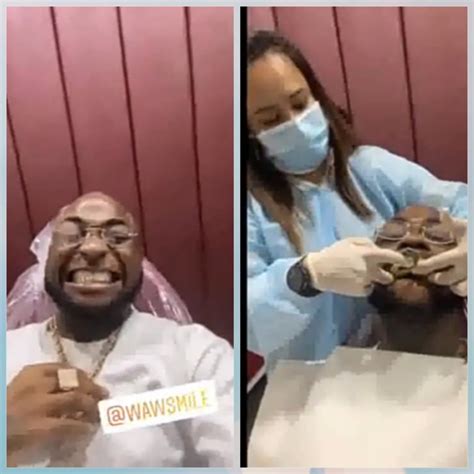 Davido Goes For Teeth Whitening And Upgrade - Celebrities - Nigeria