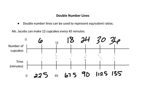 ️Double Number Line Diagram Worksheets Free Download| Gambr.co