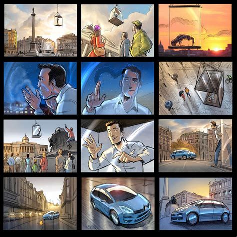 Advertising Storyboard on Behance