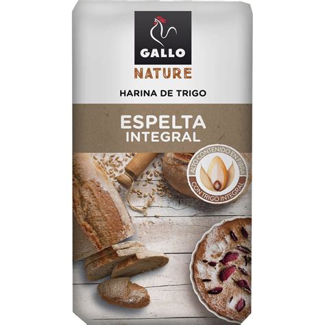 Comprar Harina de trigo espelta integral paquete 1 kg · GALLO · Supermercado Supermercado Hipercor