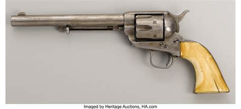 COLT SINGLE ACTION REVOLVER - Serial number 54912, circa 1880. 7 ½ ...