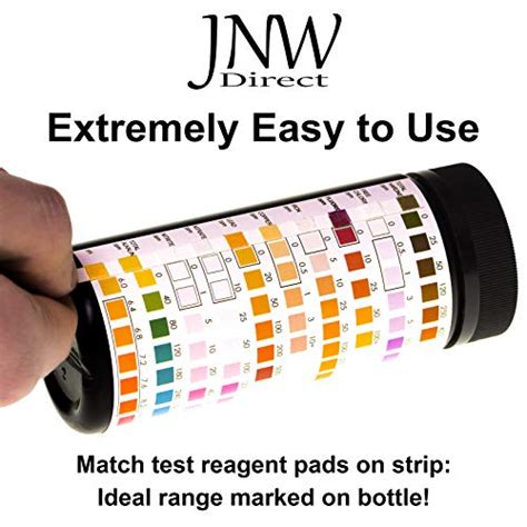 JNW Direct Drinking Water Test Strips 10 in 1, Best Kit for Fast, Easy & Accurate Water Quality ...