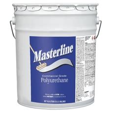 Masterline Polyurethane Semi-Gloss Wood Finish 5 gallon - 5gal. - 100065150 | Floor and Decor