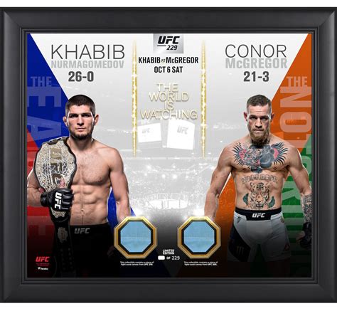 UFC 229 McGregor Khabib Collectibles | FighterXFashion.com