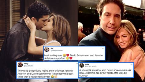 Jennifer Aniston and David Schwimmer dating in real life? Internet goes ...