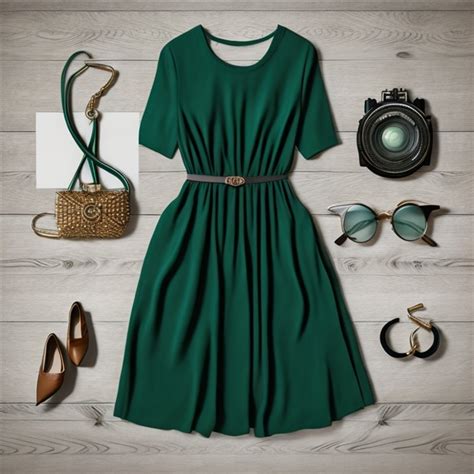 How to Choose the Perfect Accessories for Your Green Dress ...