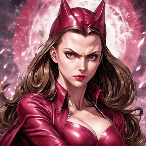 Scarlett witch in JoJo bizarre adventure