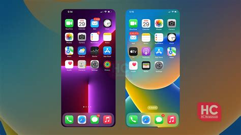 iOS 15 vs iOS 16: Changes in home screen - Huawei Central