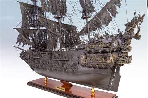 Flying Dutchman Ghost Ship Model 95cm Fully Assembled Wooden - Etsy