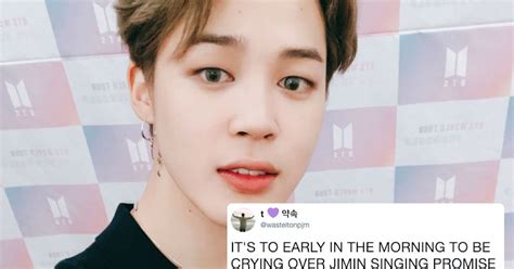 This Clip Of Jimin Singing "Promise" Live At The 2019 GDAs Will Make You So, So Emotional