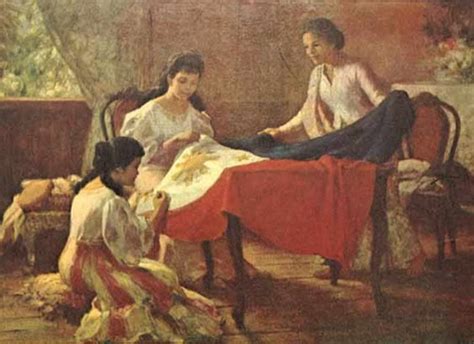 amorsolo paintings | the making of the philippine flag by fernando ...