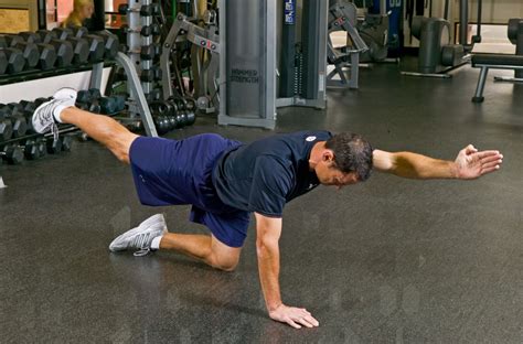 Alternating Arm & Leg Extension Core Performance Exercise - Sean ...