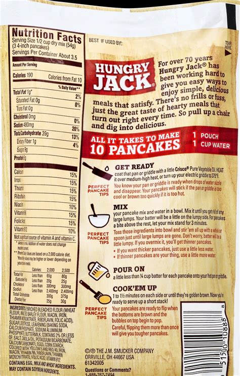 Hungry Jack Buttermilk Pancake Mix 907g | ubicaciondepersonas.cdmx.gob.mx