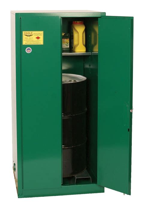 Eagle PEST26 Pesticide Safety Storage Cabinet, 55 Gal. Green, Two Door ...