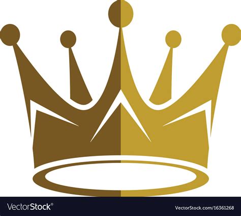 Crown logo template Royalty Free Vector Image - VectorStock