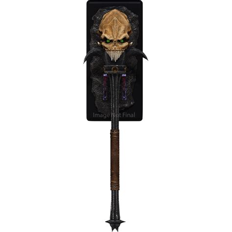 Gulp! A Life-sized Wand of Orcus for your wall