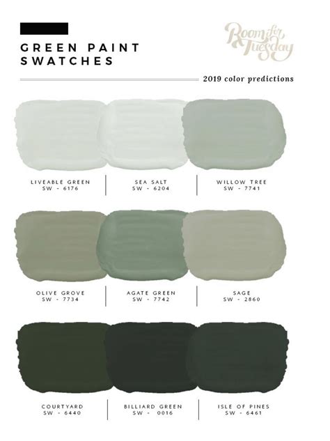 The Perfect Farmhouse Green Paint Colors For Your Home - Paint Colors