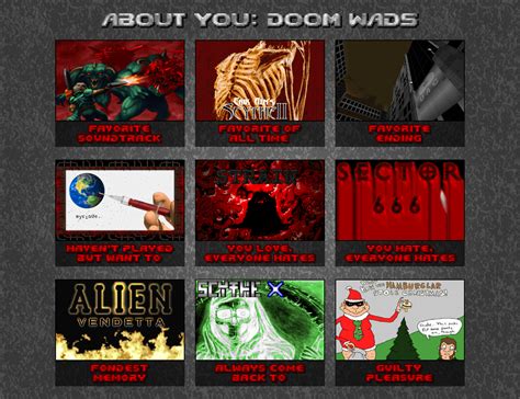 About You: List 9 important Doom WADs. - Page 4 - Doom General - Doomworld