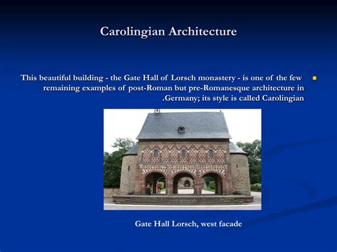 PPT - Carolingian Architecture PowerPoint Presentation, free download ...