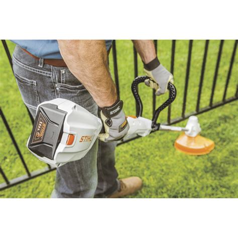 Stihl FSA 56 Straight Shaft String Trimmer Kit — AK 10 Ion Battery, 11in. Cutting Width, Model ...