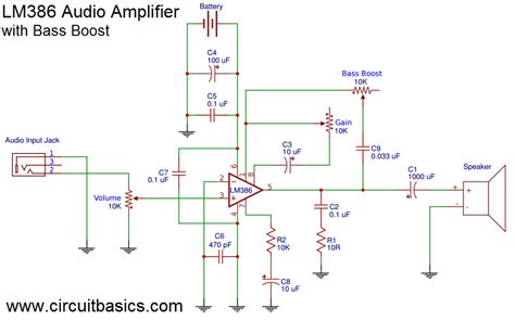 Build a Great Sounding Audio Amplifier (with Bass Boost) from the LM386