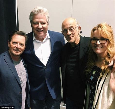 Back To The Future REUNION: Michael J Fox joins Lea Thompson, Christopher Lloyd and Thomas ...